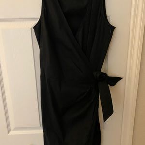 Ann Taylor Loft size 12 faux wrap dress